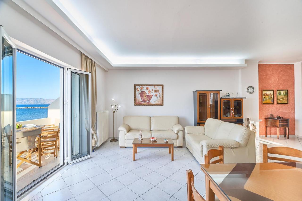 Sea View House Apartment Kíssamos Exterior foto
